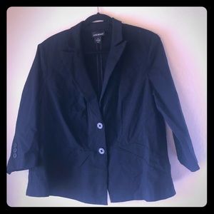 Lane Bryant Interview jacket 3/4 length sleeves